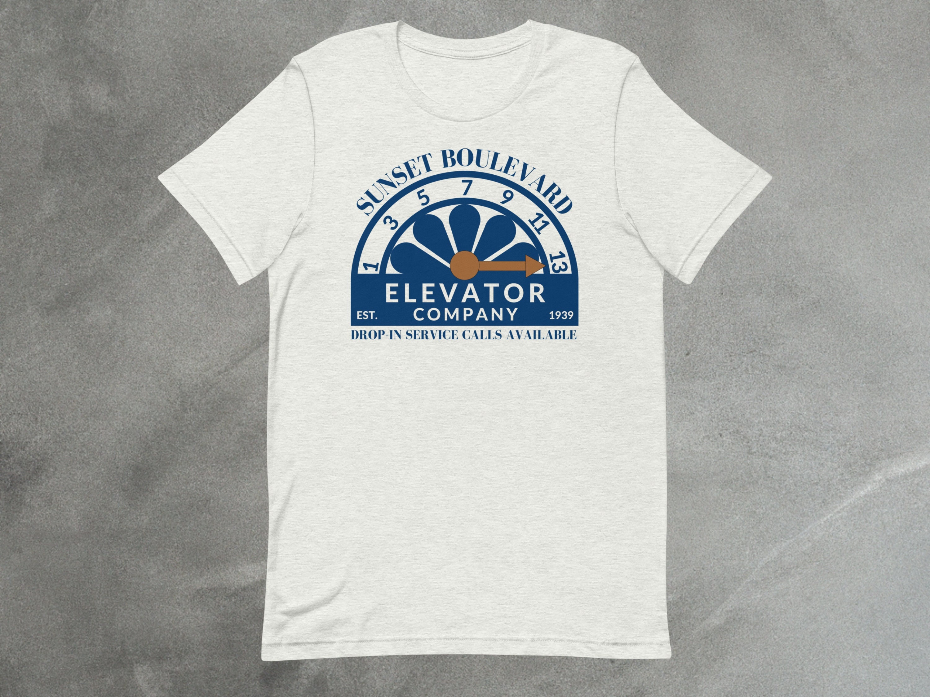 Sunset Blvd. Elevator Co. Tee | Theme Park Inspired | Vintage Hollywood Design