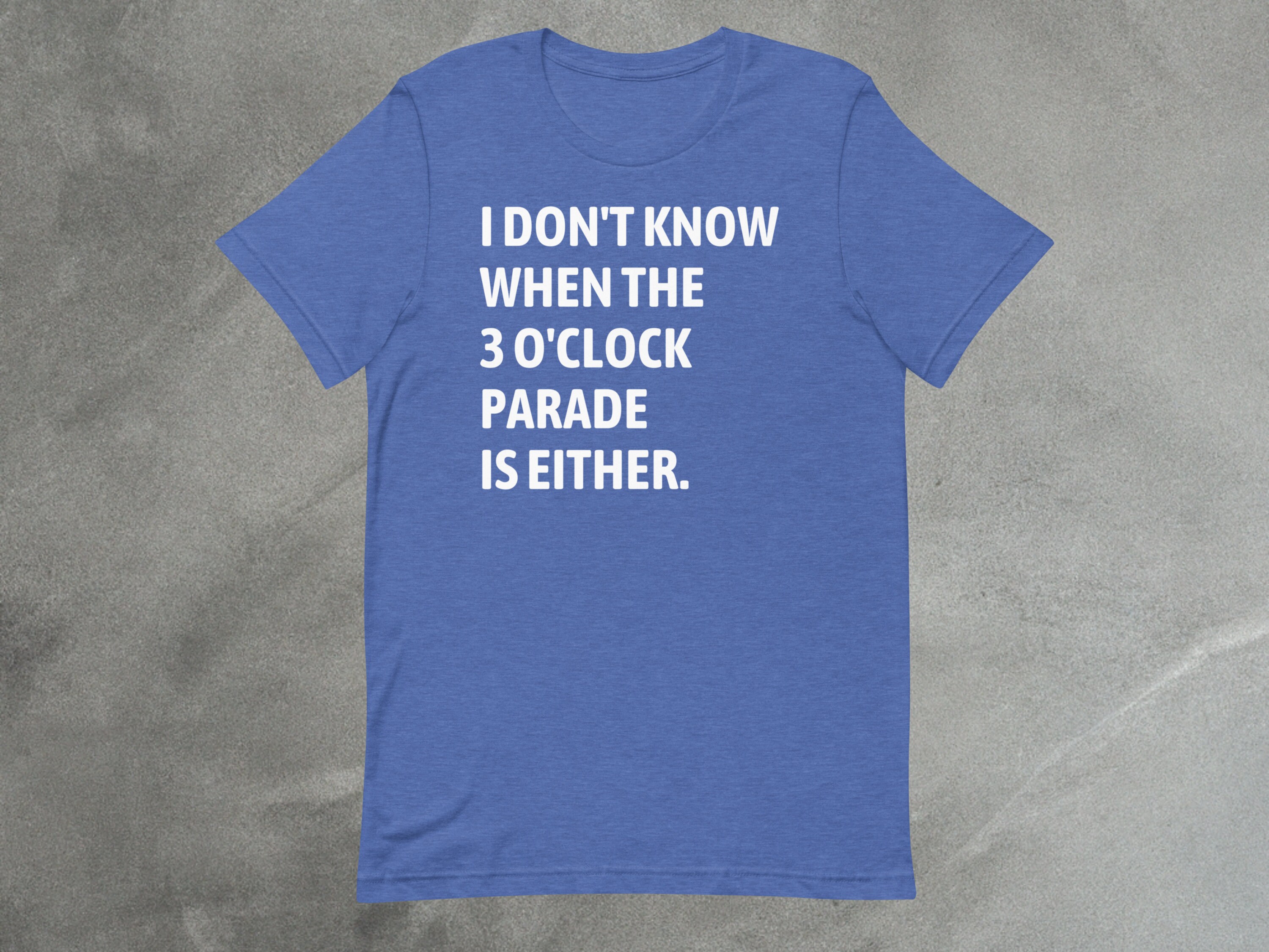 Funny 3 O'Clock Parade Quote Tee for Theme Park Lovers image 6