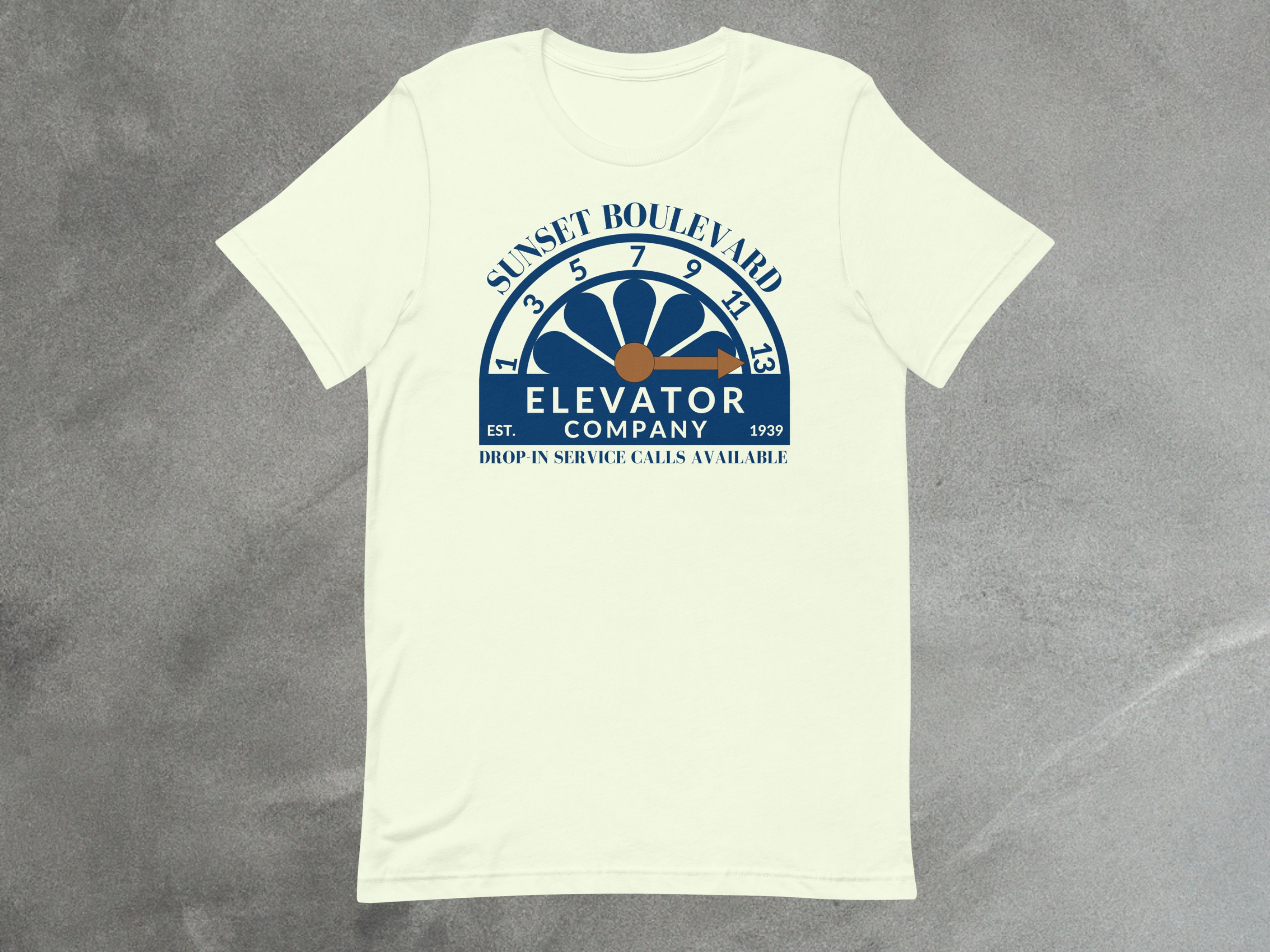 Sunset Blvd. Elevator Co. Tee | Theme Park Inspired | Vintage Hollywood Design image 3