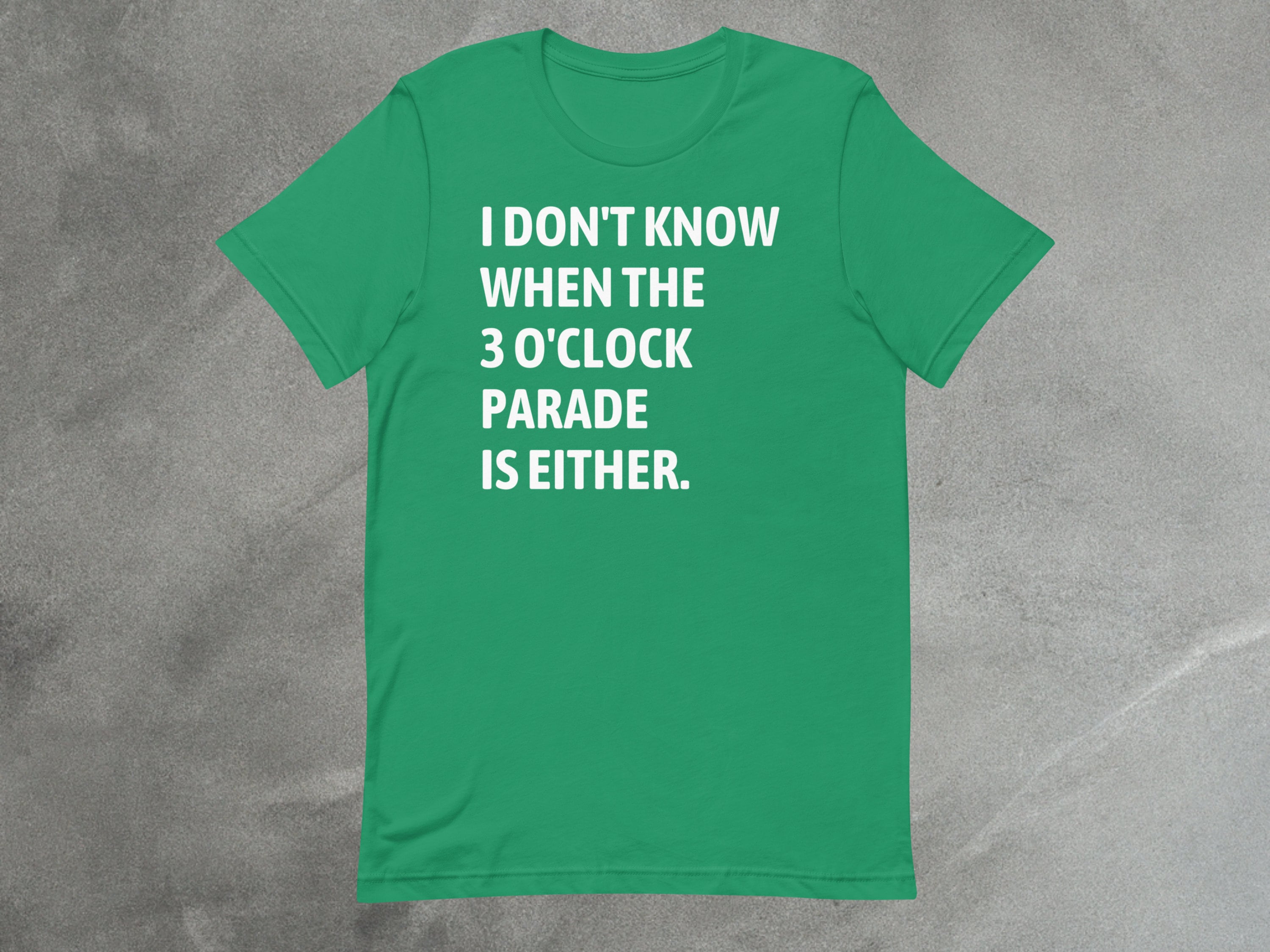Funny 3 O'Clock Parade Quote Tee for Theme Park Lovers image 4