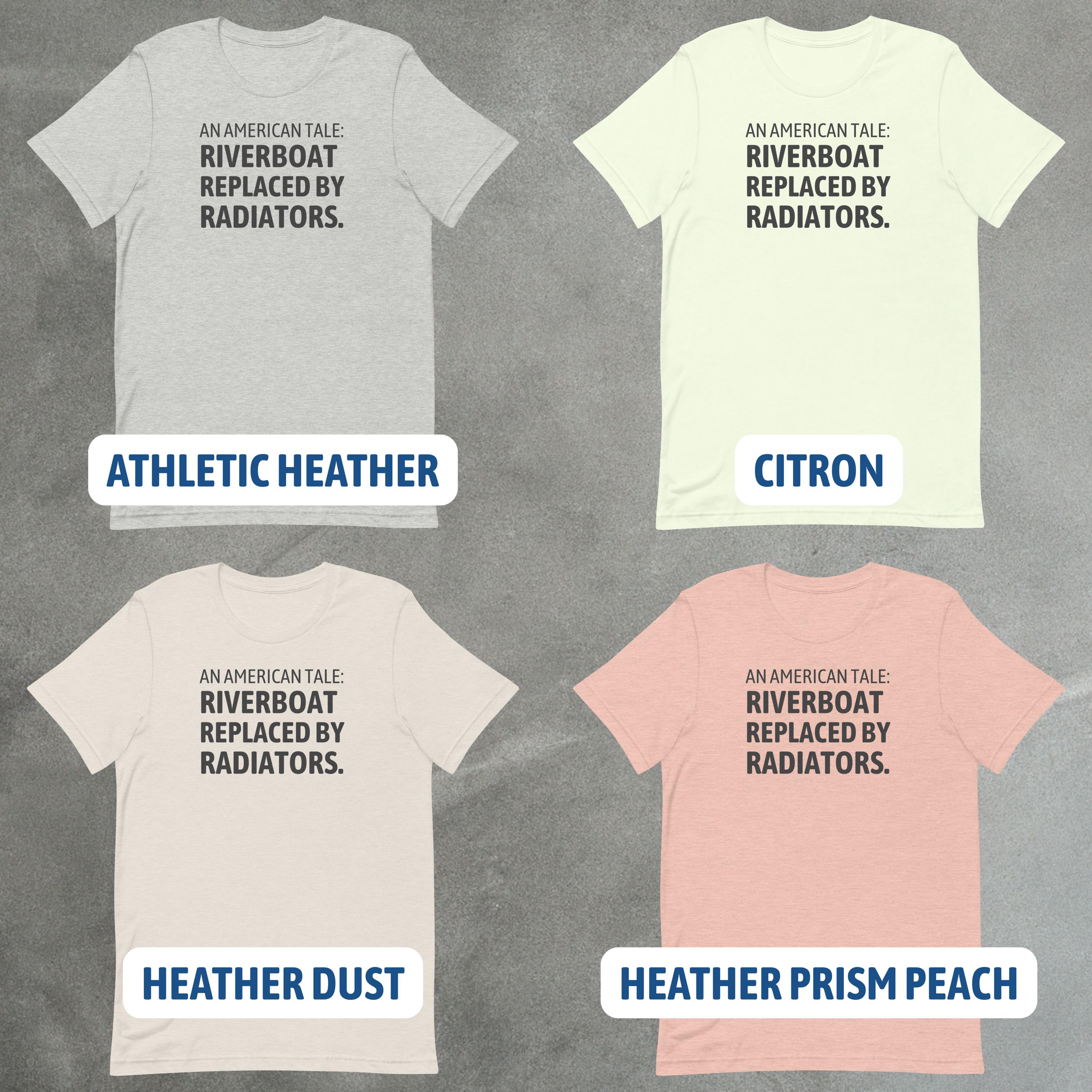 Riverboat Radiators Retro Theme Park Tee - Nostalgic Humor image 3