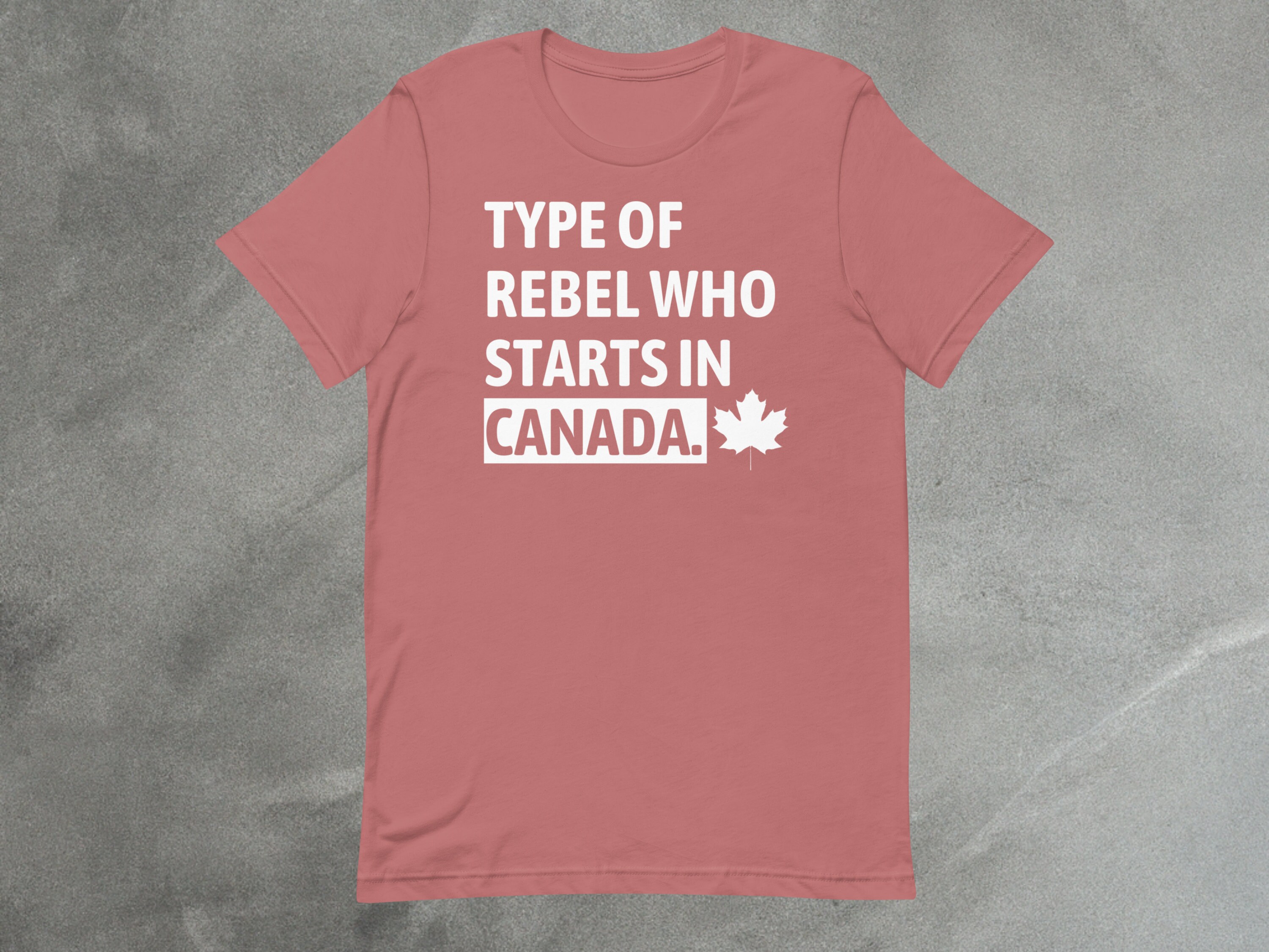 Rebel World Traveler Canada Tee | Unique Theme Park Tee image 2