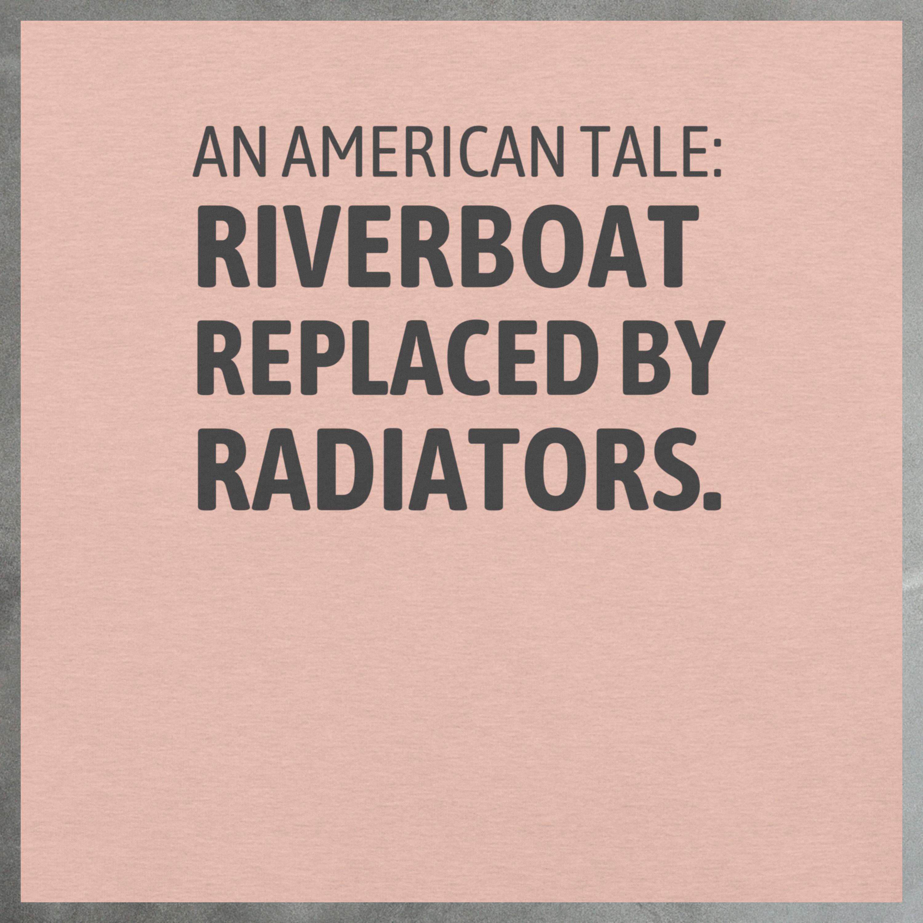 Riverboat Radiators Retro Theme Park Tee - Nostalgic Humor image 2