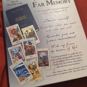 Lettura delle vite passate / Oracolo a 5 carte con mazzo di memorie Awakening Far / Scopri la storia della tua anima