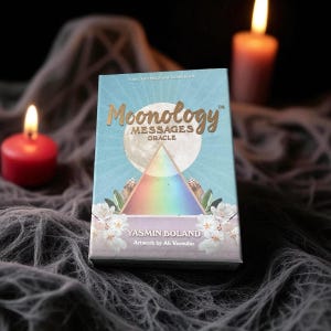 Apothecary Oracle Cards, Oracle Deck Tarot Reading divination tools, green witch flowers, reference cards altar