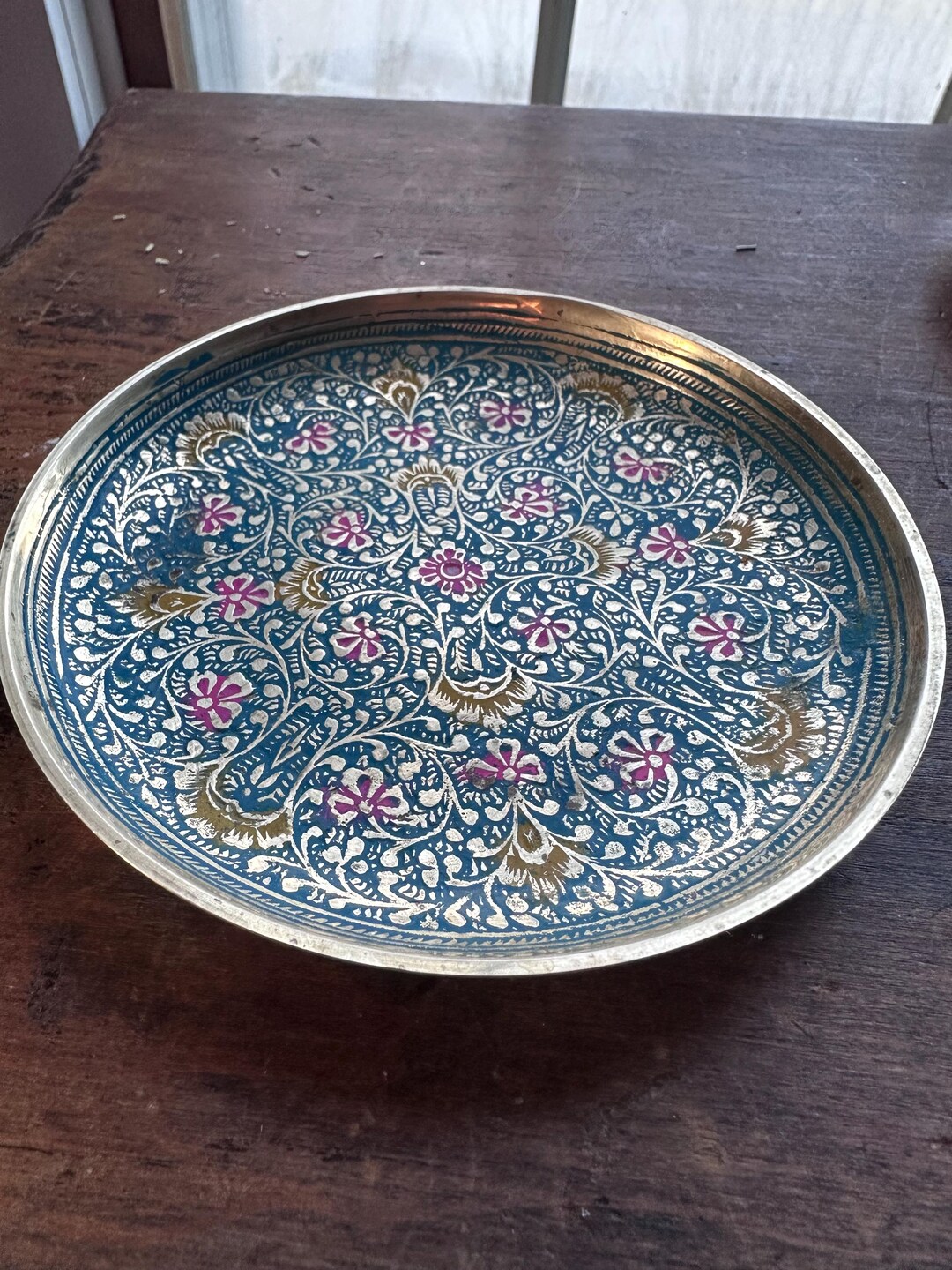 Brass Offering Dish - Vintage Brass, Smudge Pot, Shelf Decor, Ritual ...