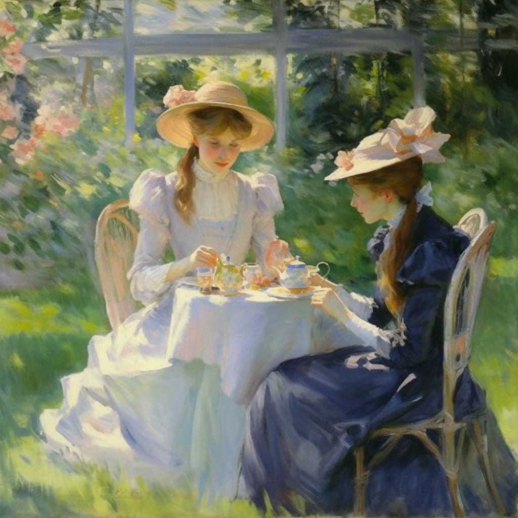 Women Chatting Over Lunch Printable PNG Pack 4 Wallpapers for Women ...