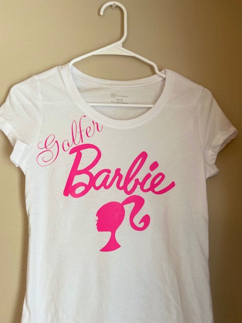 Hot Pink Golfer Barbie custom Barbie Profession Hobby Etc. - Etsy