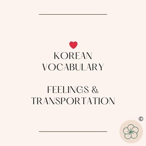 Vocabolario coreano
