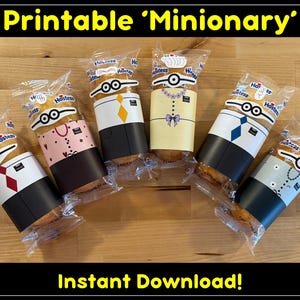 LDS Missionary Printable Minionary Wrapper- Missionary Gift- Missionary Birthday- MTC Care Package- Missionary Christmas- Missionary Package