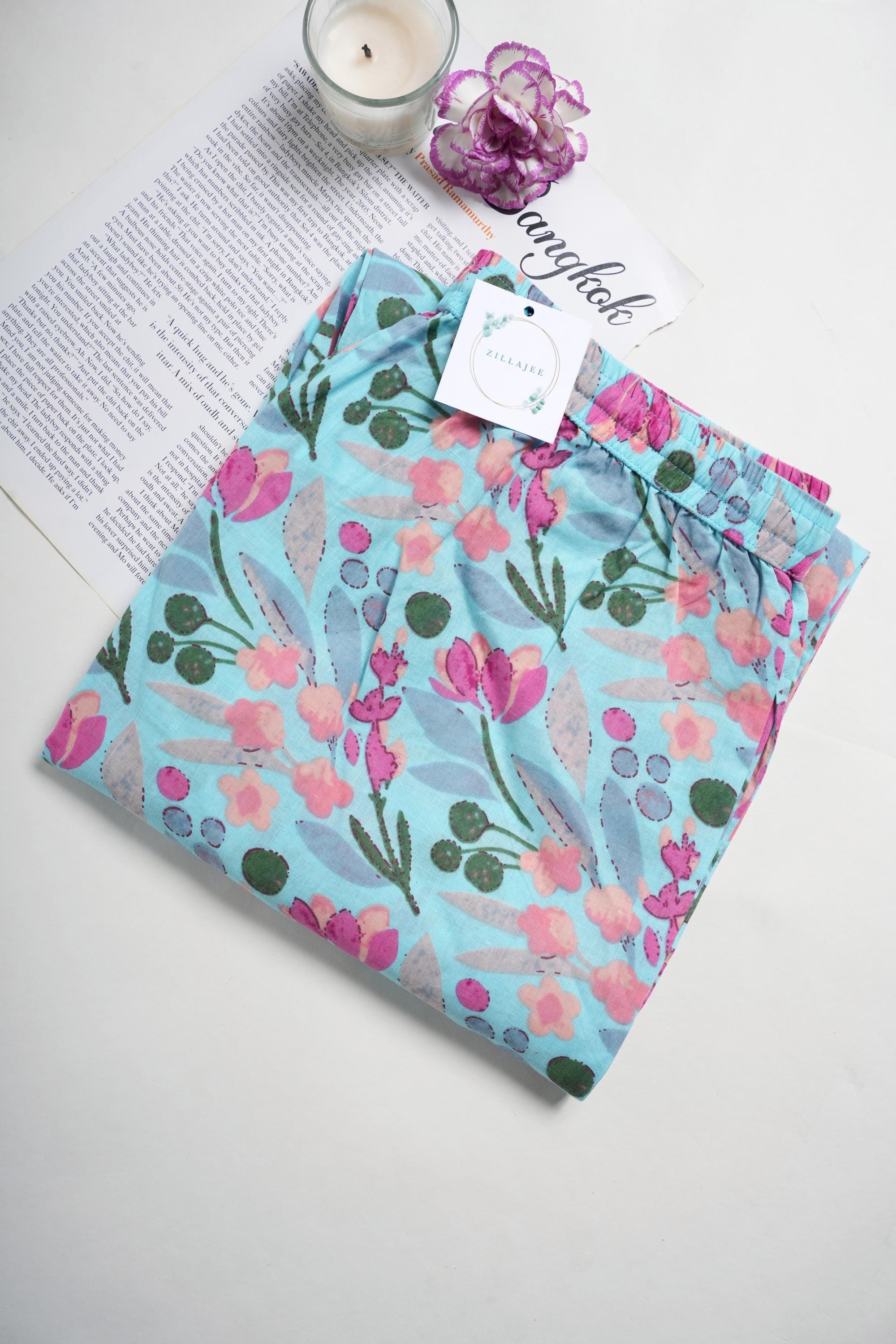 Floral Pajama Pants - Etsy