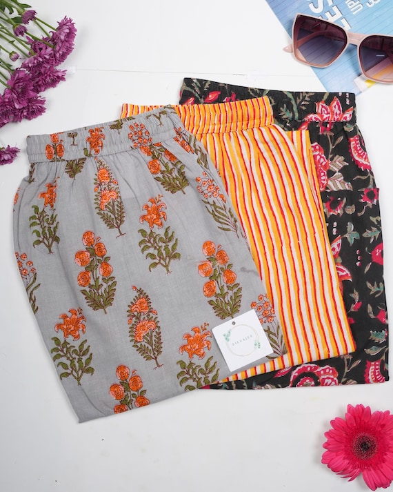 Pajama Pants: Soft Cotton PJs with Pockets, 3-pack, Matching Pajamas