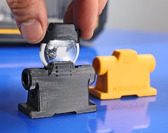 DeWalt ToughSystem 2.0 Hidden AirTag Holder | Reinforced Center Latch Replacement H1500036-B | Drawer Toolbox Upgrade