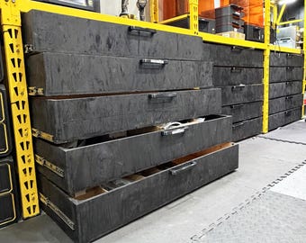 Kit de suportes adaptadores para corrediças de gaveta de racks de armazenamento industrial DeWALT