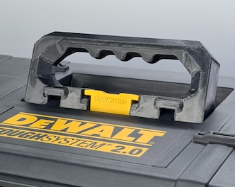 DeWalt ToughSystem 2.0 2 3 Drawer Tool Box Handle Upgrade Mod Replacement | Stacking Compatible