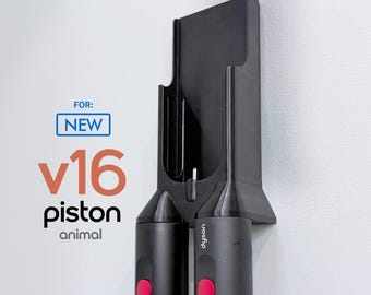 Dyson V16 Piston Wall Dock Mount w/ Accessory Holder | SV53 Dock Replacement 965622-01