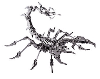 DIY Mechanical Scorpion Kit | Metal Insect Puzzle Model Assembly and Puzzle Craft Kit