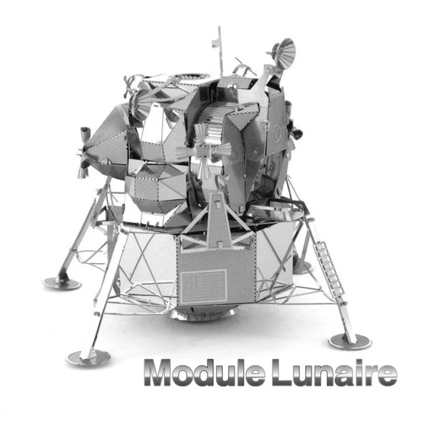 Maquette Module Lunaire Apollo en métal DIY