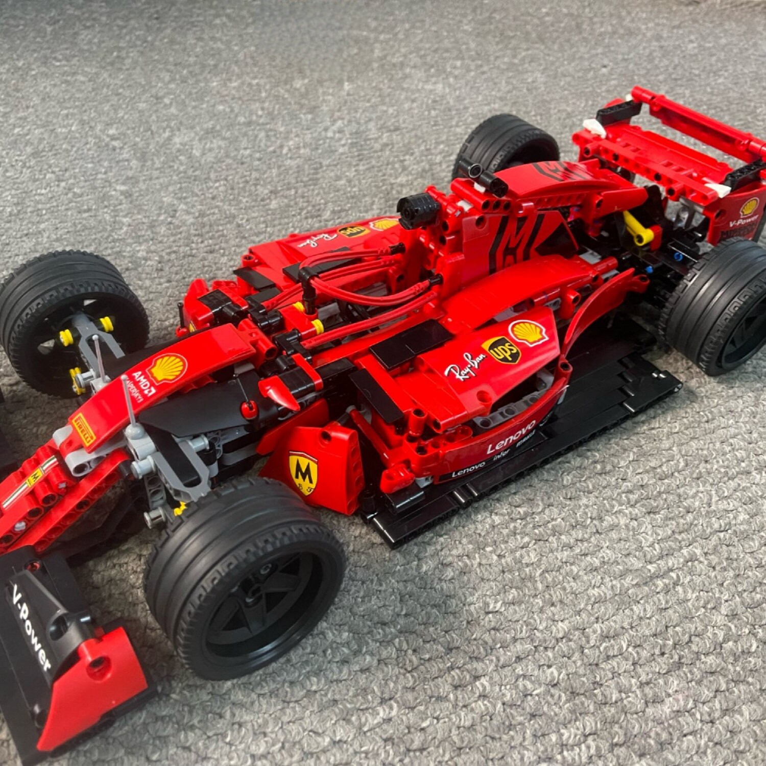 110 Red Formula 1 Racing Car Building Blocks Kit Bricks Set Etsy UK