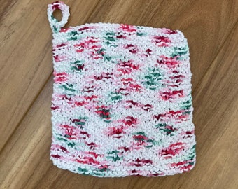 Washcloth, Knit Washcloth, Handmade Washcloth, Kitchen Washcloth, Bathroom Washcloth