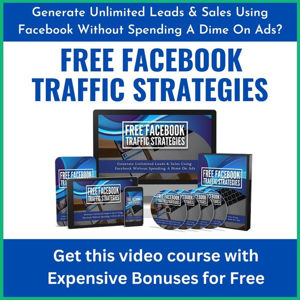Free Facebook Traffic Strategies + 20,000 Canva Editable Templates (Free Bonus) Instagram Guides (Free Bonus)