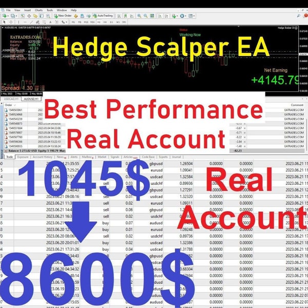 Hedge Scalper EA MT4 2024 With Setfiles