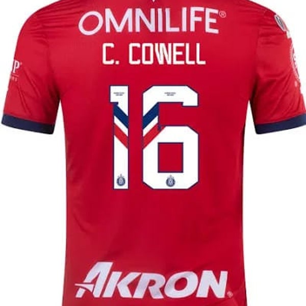 Camiseta Cade Cowell Chivas Local