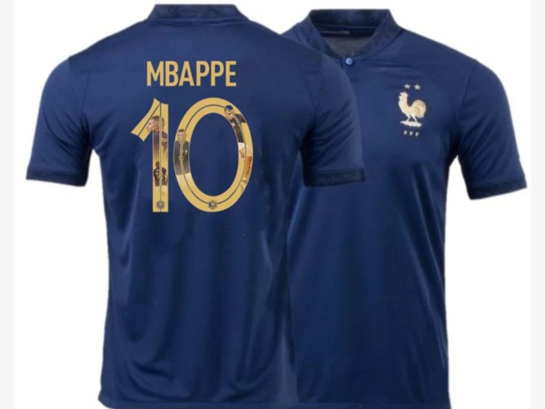 France Mbappe Adult Home Limited Edition Jersey image 1