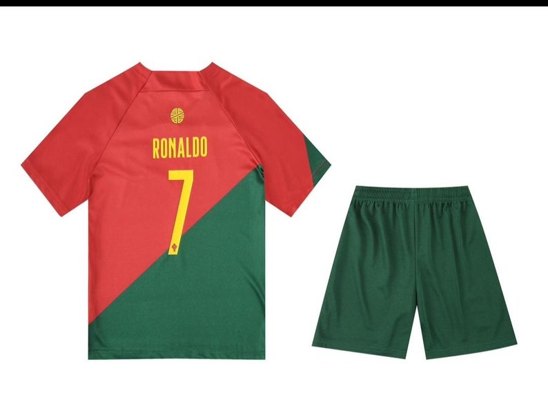 Portugal Ronaldo Kids Jersey and Shorts - Etsy