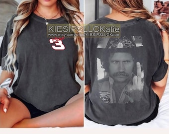 Maglietta Comfort Colors Racing Middle Finger, maglietta Nascar anni '90, maglietta Dale Earnhardt, felpa con cappuccio Dale Earnhardt, per appassionati di corse