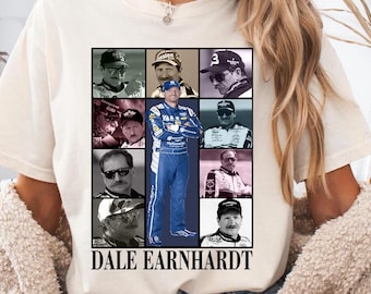 Chemise Dale Earnhardt, t-shirt de course Intimidator, t-shirt vintage de style NASCAR, cadeau pour fan de sport automobile, t-shirt graphique de course rétro