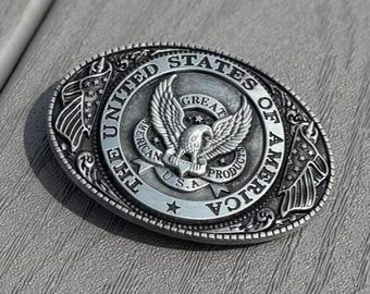 Western Belt Buckle Cowboy Buckle Groomsman Rodeo Floral Style Belt Buckle for Western Belt American Men's Belt Accessories Gift for Him