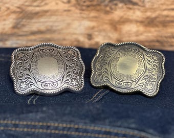 Reserved for Ron, Turquoise Belt Buckle, Robert and Bernice