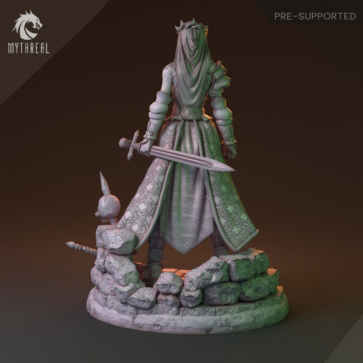 Celestine DND Mini, Miniature, TTRPG Mini, Mythreal Mini - Etsy