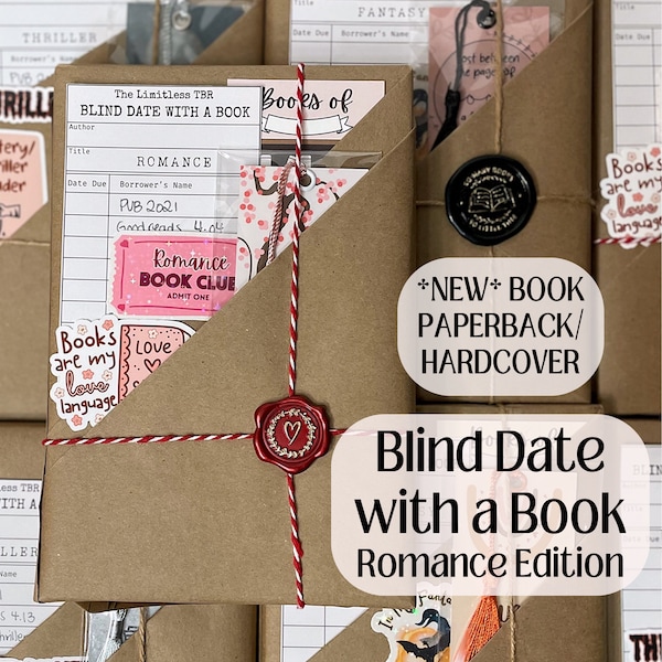 Blind Date w/ A Book Romance Edition | NEW Paperback/Hardcover | YA Romance | Closed-Door Romance | Spicy/Steamy Romance | Fantasy Romance