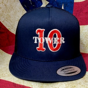 Número de torre de bombero, gorra de camionero, bordado en relieve, gorras FF personalizadas, sombreros de trabajo