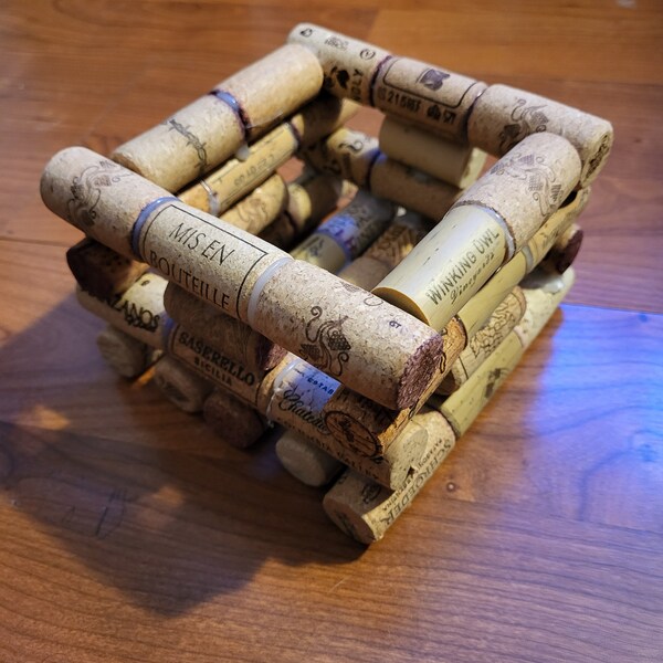 Wine Cork Planter Etsy