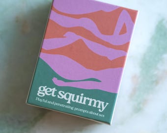 Get Squirmy Conversation Deck | 90 Prompts About Sex