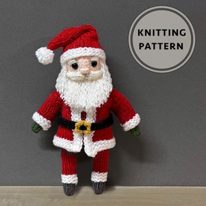 Santa Clause Knitting Pattern
