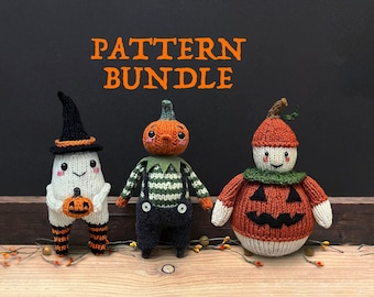 Halloween Knitting Pattern Bundle