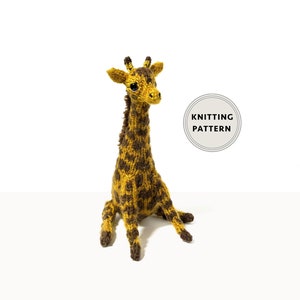 Giraffe Knitting Pattern