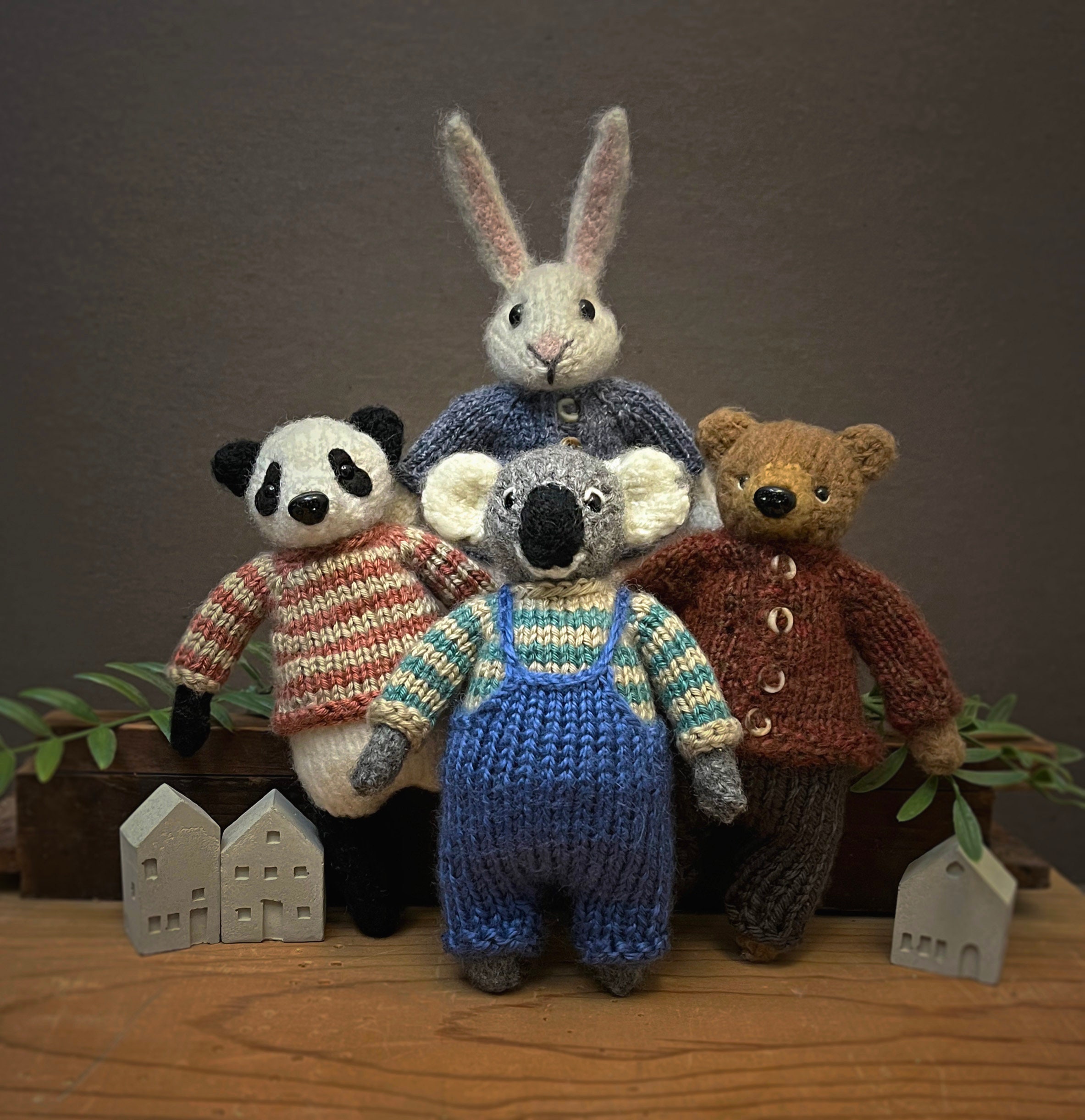 Knit Bear Pattern - Etsy