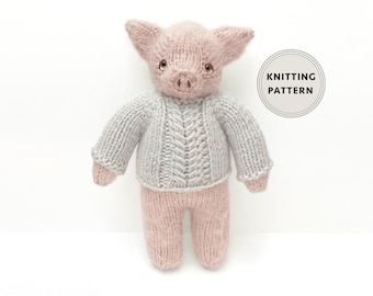 Knit Pig Pattern