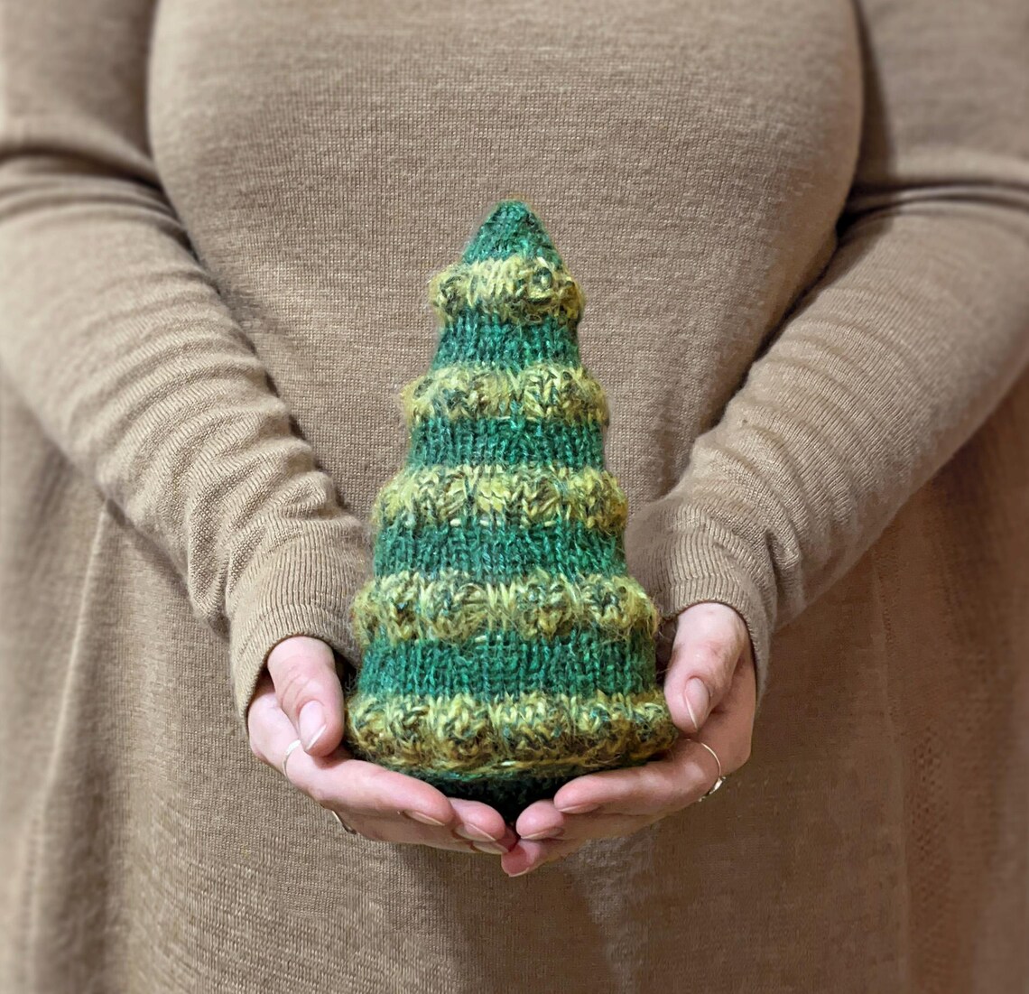 Christmas Tree Knitting Pattern - Etsy