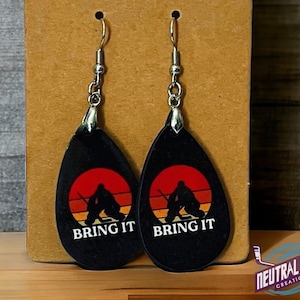 Hockey Goalie Earrings - Perfect Gift for Goalie Moms and Players!
