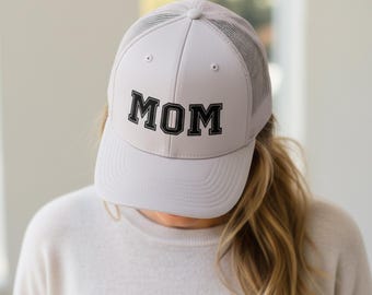 Embroidered mom hat gift for her aesthetic everyday wear modern mom hat casual outfit accessory best gift for mom mothers day gift idea