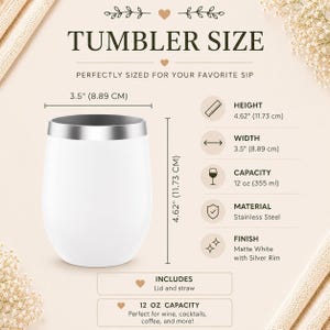 Custom Engraved Drinkware Personalized Wine Tumbler 50th Birthday Gift Women Aged To Perfection Vintage Design Milestone Celebration Cup Birth Year Name Insulated Beverage Holder Girls Trip Vacation Commemorative Turning Fifty Keepsake