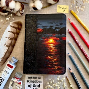 Op maat geschilderde bijbel handgeschilderde compacte bijbel KJV NLT NIV aangepaste bruiloft bijbel, geschilderde bijbelomslag, bijbel geschilderd aangepaste geschenken bijbelkunst