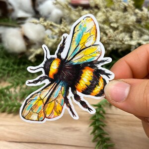 Bee Sticker Be Kind Sticker Honey Bee Sticker for Water Bottle Bee Gift Bee Sticker Bundle Bumble Bee Vinyl Sticker Waterproof Decal Bee Art