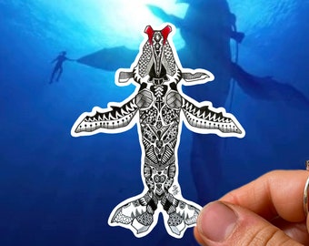 Payakan Sticker Avatar 2 Sticker Tulkun Polynesian Tribal Hawaiian Stickers Hawaii Art Sticker Avatar Way Of Water Sticker Vinyl Decals